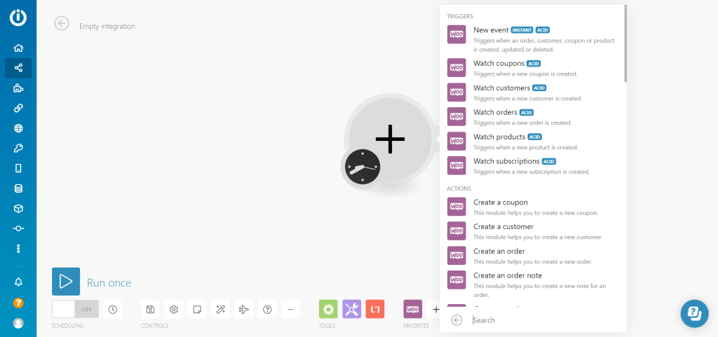 WooCommerce Integromat integratie